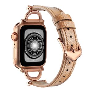 Correa de Metal para Reloj Inteligente Compatible con IWatch <span class=keywords><strong>Applewatch</strong></span>, Correa de Apple con Diseño en Forma de D - Product Image 3