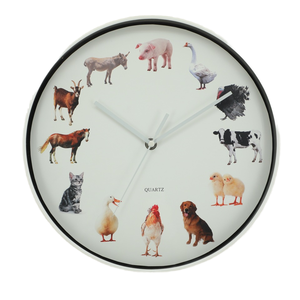 Relojes de Pared Elegantes con Diseño de Pájaro Cantante de 10 y 12 Pulgadas, con Pantalla de Agujas, Relojes Musicales Personalizados - Product Image 4