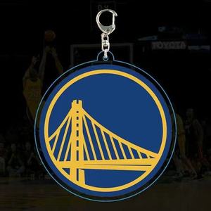 Llavero de cristal con logo de equipos de baloncesto de EE. UU.: Mavericks, Warriors, Lakers, Celtics, Timberwolves, Clippers, Colgante para bolso de maternidad - Product Image 3