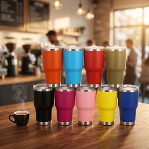 แก้วน้ำสแตนเลสขนาด 20 ออนซ์ แก้วกาแฟ แก้วน้ำในรถยนต์ กระติกน้ำสุญญากาศ แก้วน้ำแบบพกพา ขวดน้ำสำหรับเดินทางทันสมัย - Product Image 1