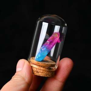 Pierre de guérison en cristal naturel, tour de cristal Aura Point, spécimens minéraux pour la décoration intérieure - Product Image 2