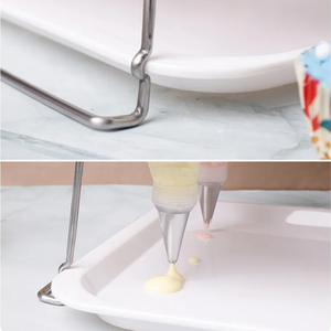 Supporto Pieghevole Fai-da-Te per Sacchetti da Pasticceria, Espositore per Decorazione Torte, Vassoio per Sacchetti di Crema, Utensili per Pasticceria - Product Image 4