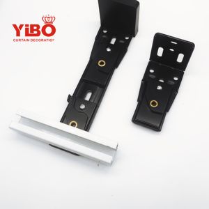 Support d'accessoires de piste de <span class=keywords><strong>rideau</strong></span> boucle à clip fixe rail droit de <span class=keywords><strong>tringle</strong></span> à <span class=keywords><strong>rideau</strong></span> monté sur le dessus à l'ancienne - Product Image 4