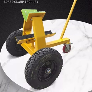 Chariot de manutention du verre industriel - Chariot à 3 roues durable pour un transport sûr du verre - Product Image 5