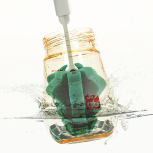 Long Handled Extendable Sponge Cup <b>Brush</b> 27x9cm For Cleaning Cups Thermos Baby Bottles - Product Image 2