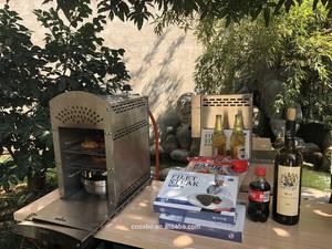 Mode Portable Design <span class=keywords><strong>Campng</strong></span> Infrarouge Plat Gril Gaz En Acier Inoxydable Fête De Famille Gaz Steak Grill Steak Four - Product Image 5