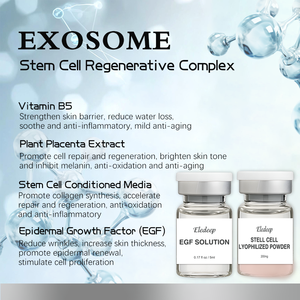 R Korean Skincare EXO Kit de reparación de regeneración <span class=keywords><strong>celular</strong></span> EGF Revitalizing Skin Repair Serum EGF Stem Cell Anti Arrugas Kit antienvejecimiento - Product Image 3
