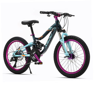 Vélos pour enfants Vélos pour enfants Vélo de montagne pour enfants Vélo de sport à 2 roues de 20 pouces à vitesse unique pour garçons filles de <span class=keywords><strong>5</strong></span> à 15 <span class=keywords><strong>ans</strong></span> enfants - Product Image 1