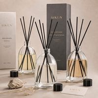 Diffuseur de parfum AIKUN de luxe, parfum poire anglaise, freesia, bois de santal et ambre, huile essentielle naturelle, diffuseur d'arômes, coffret cadeau pour la maison