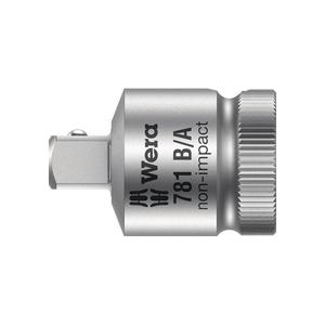 Wera Reducer 781 B Unidad cuadrada de 3/8 pulgadas Unidad cuadrada de 3/8 pulgadas 1/4 pulgadas Longitud 28 mm - Product Image 1