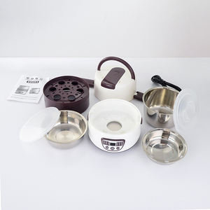 Cuisinière à riz électrique de haute qualité 1,8 L, multifonctionnelle, en plastique et acier inoxydable, écologique, portable, cuiseur vapeur, cuisson facile - Product Image 5