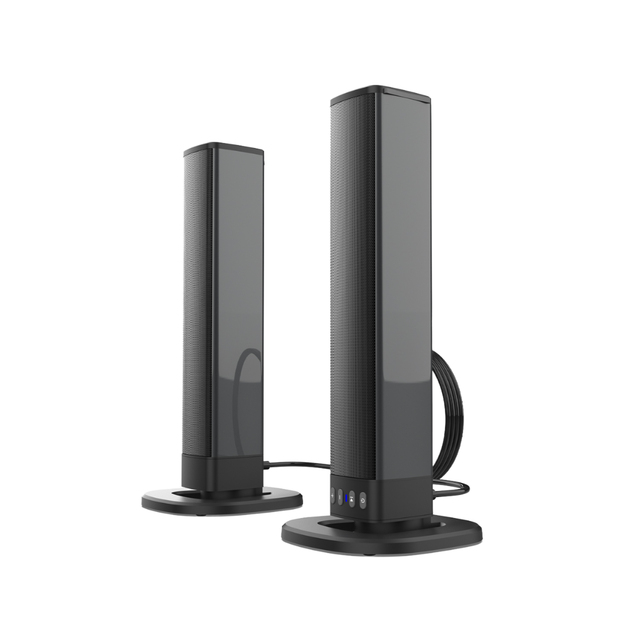 Etistar Separatable Soundbar-Space-Saving Wireless for V5.6 Speaker with AUX/USB/ ARC for Home Theater & Computer Use