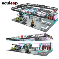 Parc à thème VR, salle de réalité virtuelle, centre d'arcade, aire de jeux pour enfants, cinéma volant VR, simulateur de course 5D 7D 3D 12D, machine de jeu 3D
