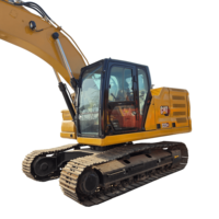 Excavatrice sur chenilles hydraulique CAT 323GC d'occasion, faible nombre d'heures de travail, bon état, excavatrice d'occasion à vendre