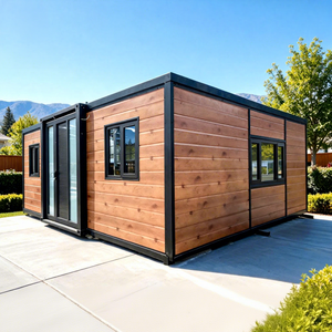 Maison conteneur extensible en acier léger de 40 pieds ou 20 pieds, conforme aux normes australiennes, avec 2, 3 ou 4 chambres, petite maison mobile empilable, type « Granny Flat » - Product Image 1