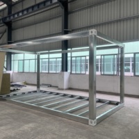 Maison conteneur démontable à assemblage rapide CGCH, bâtiment modulaire préfabriqué réutilisable pour bureau de chantier et hébergement temporaire