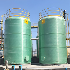 Réservoir de stockage d'<span class=keywords><strong>acide</strong></span> <span class=keywords><strong>chlorhydrique</strong></span> à faible <span class=keywords><strong>prix</strong></span>, haute résistance, longue durée de vie, réservoir de stockage chimique vertical en FRP pour le traitement de l'eau - Product Image 5