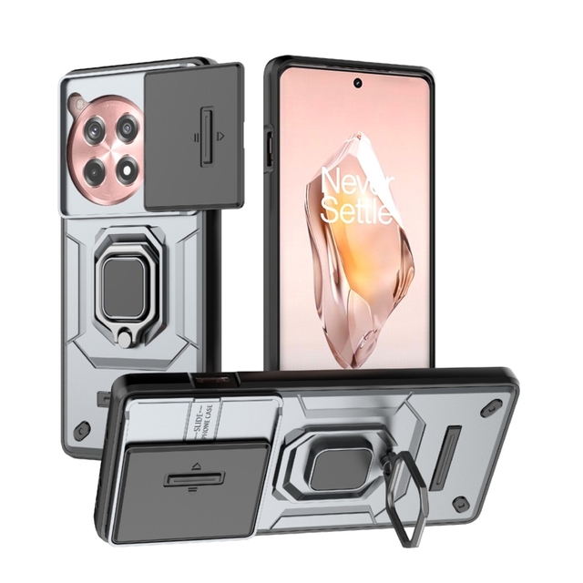 Cheap Phone Cases Sliding Camshield TPU PC Protector With Holder Ring Mobile Phone Case Cover for OnePlus Nord CE 3 Lite 5G