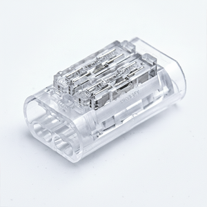 Connecteur Électrique Automobile Transparent à Connexion Rapide Sans Outil, 1 à 6 Broches, Boîtier PC pour Fils Souples - Product Image 2