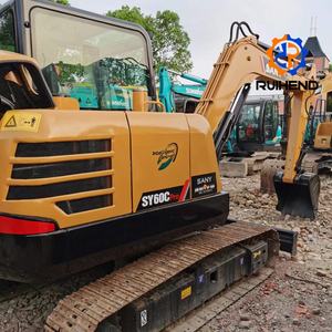 Excavadora Hidráulica SANY60 de Alta Calidad, Marca China SANY, <span class=keywords><strong>Mini</strong></span> Excavadora con Motor Sany de 6 Toneladas, Caja de Cambios, <span class=keywords><strong>Precio</strong></span> Bajo - Product Image 1