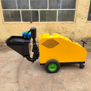 เครื่องพ่นปูนแบบลูกสูบสองกระบอกประสิทธิภาพสูง พร้อมระบบลำเลียงแนวนอนระยะ 50 เมตร และกำลังไฟ 4/7.5 กิโลวัตต์ - Product Image 3