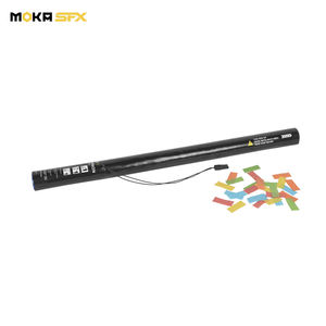 Cartucho de tiradores de confeti eléctrico MOKA SFX 80cm/tubo de cinta de papel de confeti de cañón eléctrico - Product Image 2