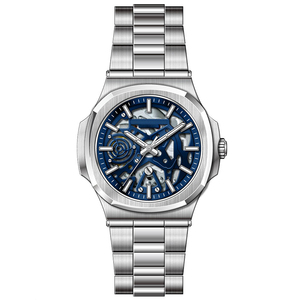 Relojes de Hombre de Alta Calidad Personalizados por Fabricante Chino, Automáticos, Mecánicos, Completamente en Acero Inoxidable 316, Resistentes al Agua 10ATM U3050 - Product Image 3