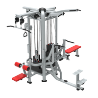 Équipement de musculation professionnel RUNTEK de qualité supérieure, multi-stations 4 postes personnalisables pour salle de sport