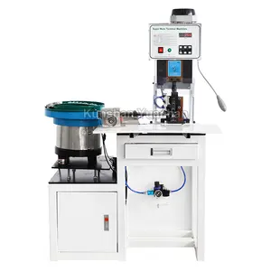 YH-ZDP Loose Piece Terminals Crimping Machine With Vibration Plate Feeding