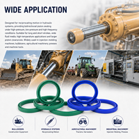 Ölbeständiger Elastischer TPU Hydraulikzylinder-Dichtungsring für Werkzeugmaschinensysteme UN Kolben- und Stangendichtung
