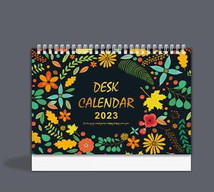 Calendario de mesa Calendario de escritorio diario <span class=keywords><strong>perpetuo</strong></span> Personalizado 2023 Calendario de mesa de papel de impresión al por mayor con soporte móvil Aluminio - Product Image 4