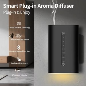 <b>Plug</b> <b>In</b> Wifi App Controlled AluminumTwo Fluid Aroma Diffuser LED <b>Lighting</b> Silent Two Fluid Atomization Diffuser for Home - Product Image 5