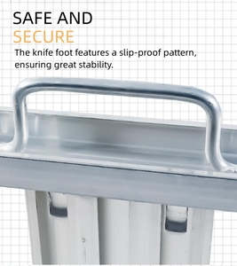 Bền nhẹ nhôm gấp xe máy tải đoạn đường nối lddaer thiết kế hiện đại xe tải Pickup xe dốc cho sử dụng ngoài trời - Product Image 6