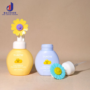 Botella <span class=keywords><strong>de</strong></span> <span class=keywords><strong>Espuma</strong></span> Vacía <span class=keywords><strong>de</strong></span> 250 ml y 160 ml para Niños, <span class=keywords><strong>Dispensador</strong></span> <span class=keywords><strong>de</strong></span> Jabón Espumoso <span class=keywords><strong>de</strong></span> Plástico, Botellas con Bomba para Jabón Líquido - Product Image 4
