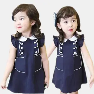 Fashin Latest Designs Child Clothes Children Girl Dress Of Online Shop