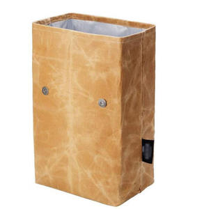 Waxed Canvas Meal <b>Cool</b> <b>Bag</b> Thermal Food Delivery <b>Bag</b> Custom Logo <b>Picnic</b> Cooler Lunch Beach Cooler <b>Bag</b> - Product Image 5