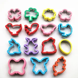 Cortador <span class=keywords><strong>de</strong></span> galletas y sándwich <span class=keywords><strong>de</strong></span> <span class=keywords><strong>Pascua</strong></span> <span class=keywords><strong>para</strong></span> niños, <span class=keywords><strong>molde</strong></span> <span class=keywords><strong>de</strong></span> acero inoxidable con forma diferente <span class=keywords><strong>para</strong></span> sándwich - Product Image 1