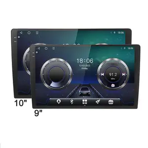 Android 12 Universal 9 "10" 2K QLED 2000*1200 Layar Mobil Video 2DIN Tablet Stereo Autoradio untuk Semua GPS Mobil