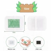 Patch de pied de vinaigre de bambou de nettoyage en profondeur, patch de pied de gingembre pour l'amincissement, patch de pied de désintoxication de vinaigre de bambou en gros