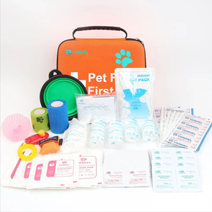AMAIN Kit de primeros auxilios <span class=keywords><strong>para</strong></span> perros y gatos, suministros de primeros auxilios <span class=keywords><strong>para</strong></span> mascotas, caja de emergencia <span class=keywords><strong>para</strong></span> veterinarios, botiquín de primeros auxilios <span class=keywords><strong>para</strong></span> mascotas <span class=keywords><strong>para</strong></span> viajes - Product Image 5
