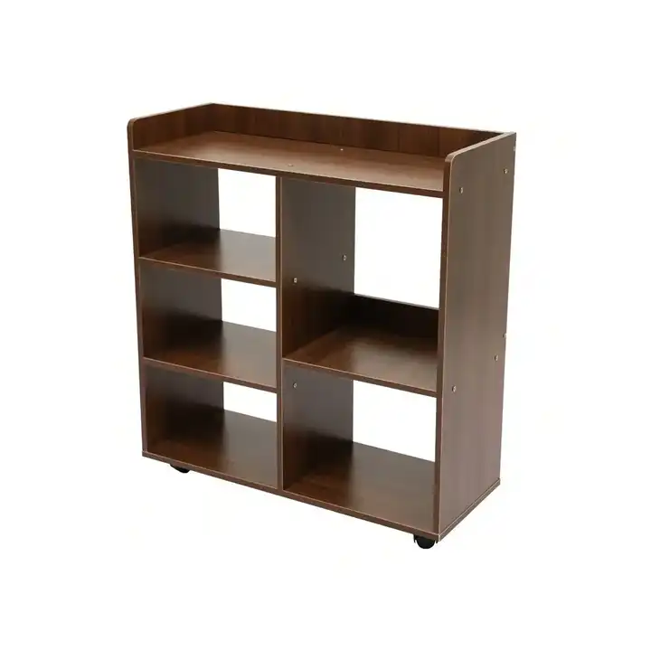 Modern Multilayer 60*24*66cm MDF Steel Filing Cabinet Adjustable Storage Shelf Mobile Printer Stand Office Workshop Warehouse