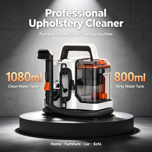 Limpiador de Manchas Portátil Ligero de 4.5 kg para Alfombras, Máquina de Limpieza de Tapicería y Telas para el Hogar, Sofá, Coche, Eliminación de Manchas de Mascotas - Product Image 1