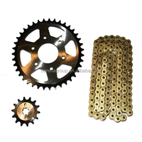HF BENMA Amerika Selatan 1045 428H 32T 34T 36T 38T 39T 45T 116L 122L 124L Kit transmisi sepeda motor rantai dan peralatan sproket