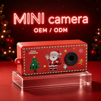 YPORANGEcheng Mainan Kamera Mini Lucu untuk Anak 1080P HD Sensor CMOS ABS Ukuran Jempol 1.0" OEM/ODM Hadiah Natal Digital