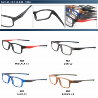 Monturas de Gafas Ópticas TR90 para Uso Diario, Diseño para Hombre, Aptas para Lentes Graduadas, Ligeras y Resistentes