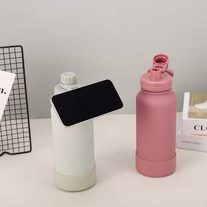 Tasse thermos magnétique en acier inoxydable de 1150ml peut mettre un support de téléphone portable Pot de sport extérieur grande capacité bouilloire d'alpinisme - Product Image 4