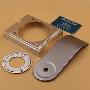 Fabricante experimentado de metal de encargo de fabricación de accesorios de aluminio