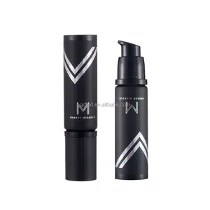 30ml D30mm Emty 라운드 블랙 Pe 플라스틱 화장품 에어리스 펌프 튜브 30ml-100ml 이동식 펌프