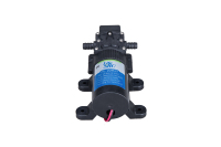 LifeSRC Pompa Air Segar 12V & 24V, Pompa Diafragma Self Priming dengan Saklar Tekanan 4.3 L/M 1.1 GPM 80Psi Dapat Disesuaikan