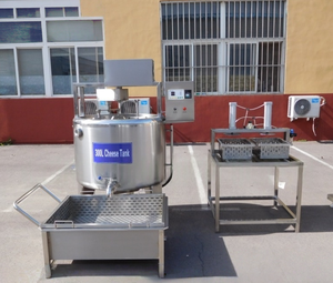 Máquina de Fabricación de Queso de Alta Calidad para Pequeñas Granjas, Línea de Producción de Queso Mozzarella Procesado en Fábrica, Incluye Pasteurizador - Product Image 2